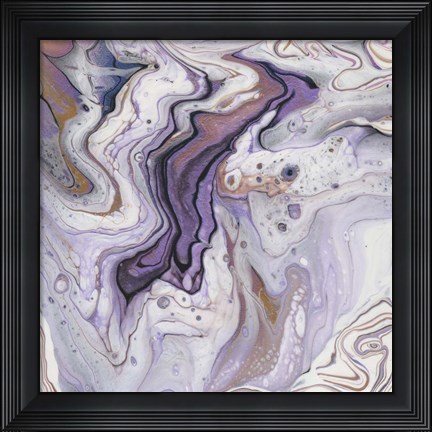 Framed Amethyst Print