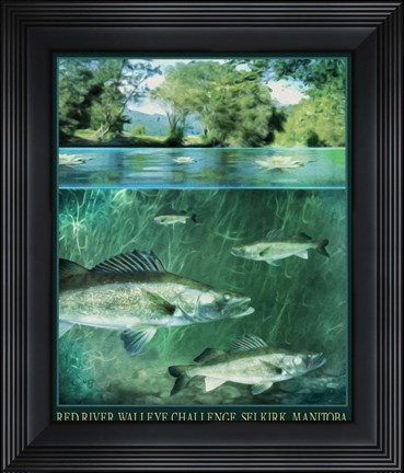 Framed Red River Print