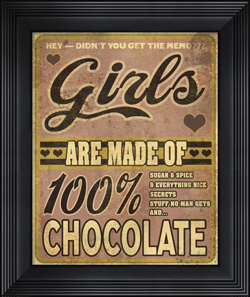 Framed Girls Print