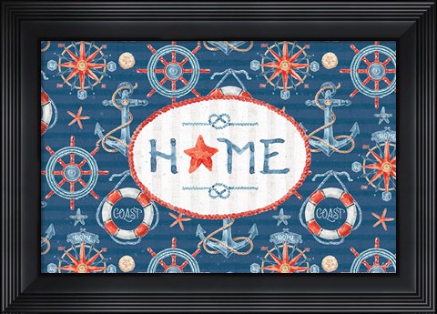 Framed Nautical Life XIII Print