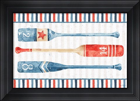 Framed Nautical Life XI Print