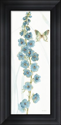 Framed Rainbow Seeds Flowers VI Butterfly Print