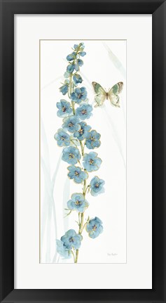 Framed Rainbow Seeds Flowers VI Butterfly Print
