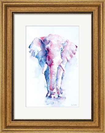 Framed Elephant Never Forgets Print