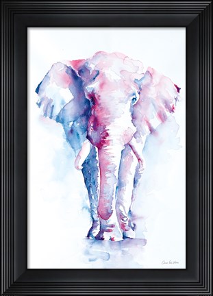 Framed Elephant Never Forgets Print