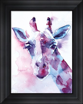 Framed Sweet Pea Print