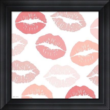 Framed Wake Up and Make Up III Print