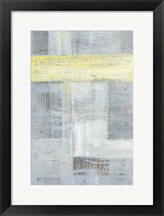 Framed Patchwork Abstract I Print