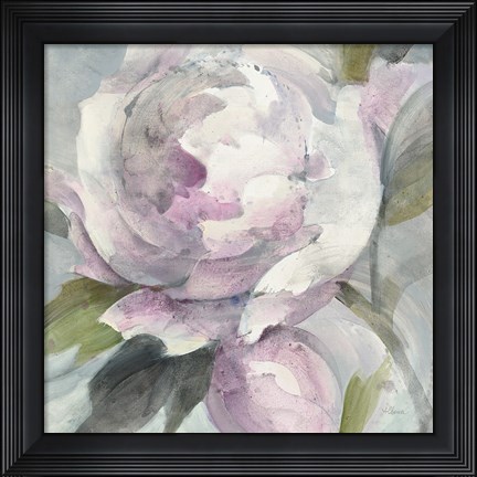 Framed Twilight Peony Print