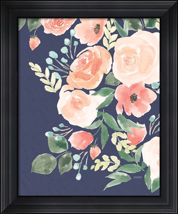 Framed Blooming Delight II Print