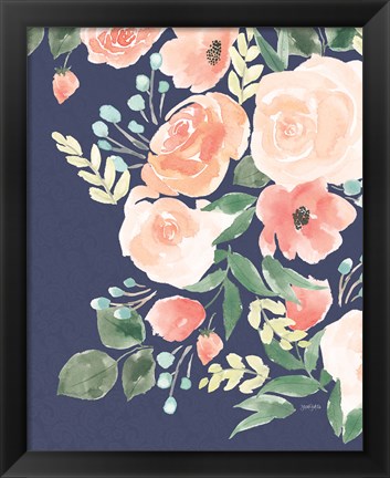 Framed Blooming Delight II Print