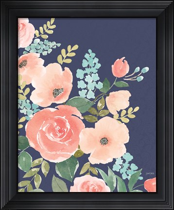 Framed Blooming Delight I Print