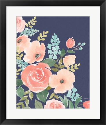 Framed Blooming Delight I Print