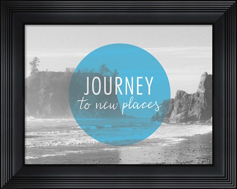 Framed Bold Adventures V v2 Print