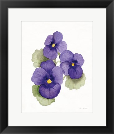 Framed Easter Blessing Flower IX Print