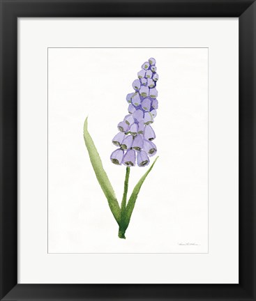Framed Easter Blessing Flowers VI Print