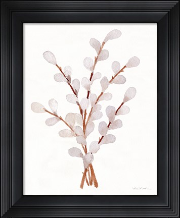 Framed Easter Blessing Flowers V Print