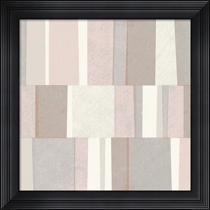 Framed Blush Abstract Print