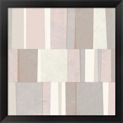 Framed Blush Abstract Print