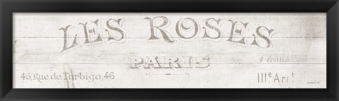 Framed French Roses VII Print