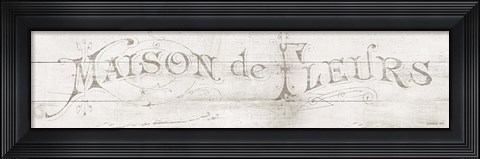 Framed French Roses VI Print