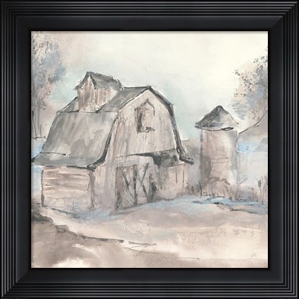 Framed Barn V Print
