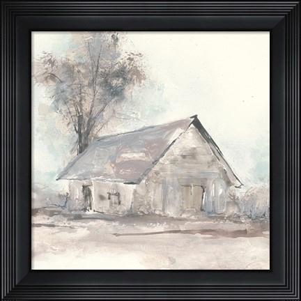 Framed Barn III Print
