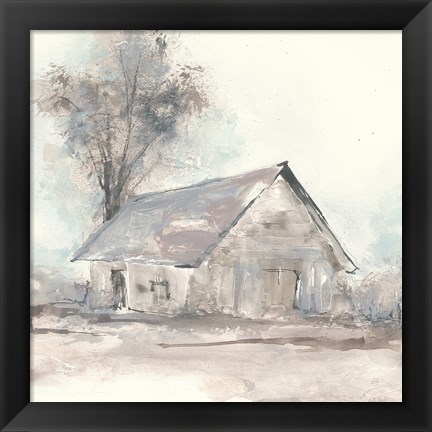 Framed Barn III Print