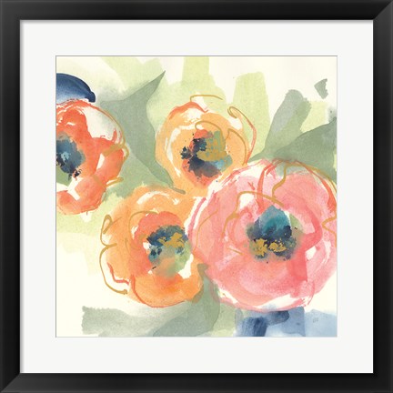 Framed Buttercup I Print