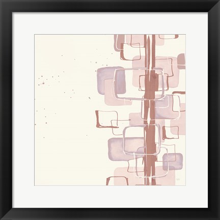 Framed Mind Games II Blush Print