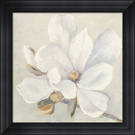 Framed Serene Magnolia Print