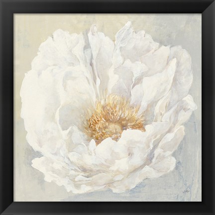 Framed Serene Peony Print