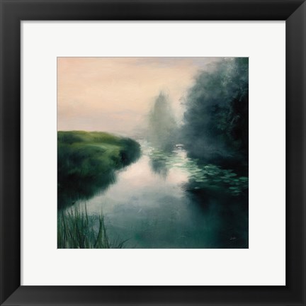 Framed Twilight Fog Print