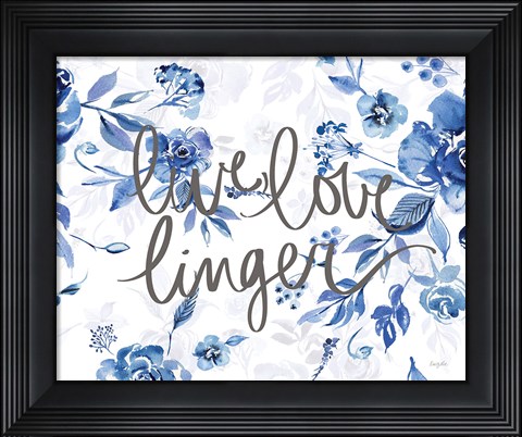 Framed Delft Delight V Print