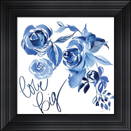 Framed Delft Delight IV Print