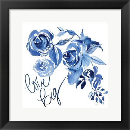 Framed Delft Delight IV Print
