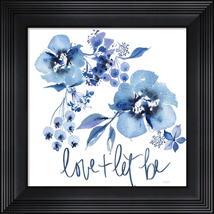 Framed Delft Delight II Print