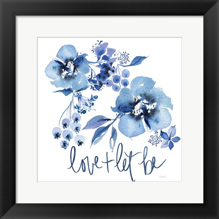 Framed Delft Delight II Print