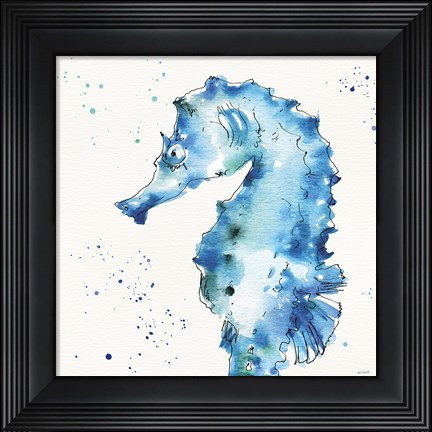 Framed Deep Sea XI Print