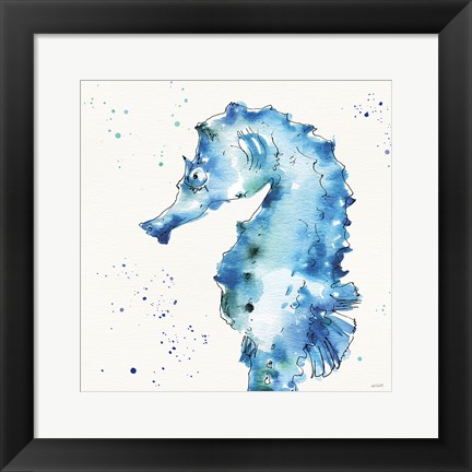 Framed Deep Sea XI Print