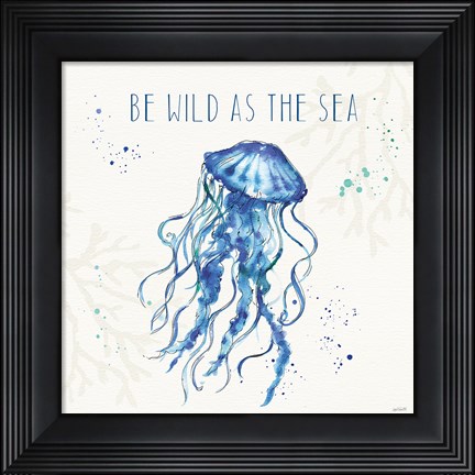 Framed Deep Sea V Print
