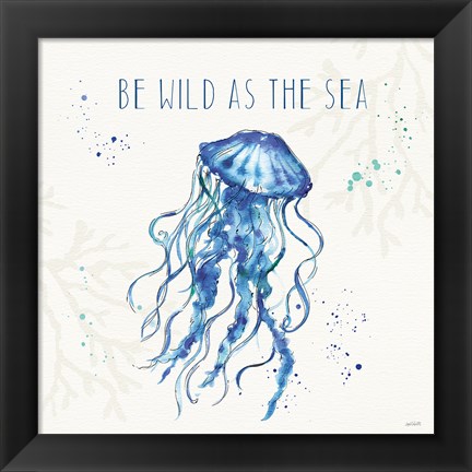 Framed Deep Sea V Print