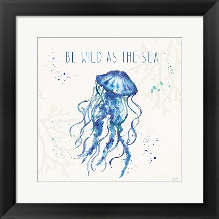 Framed Deep Sea V Print