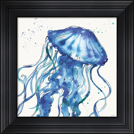 Framed Deep Sea X Print