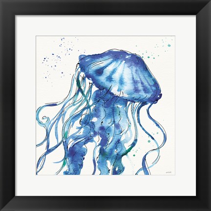 Framed Deep Sea X Print