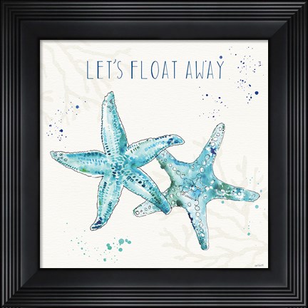 Framed Deep Sea VI Print