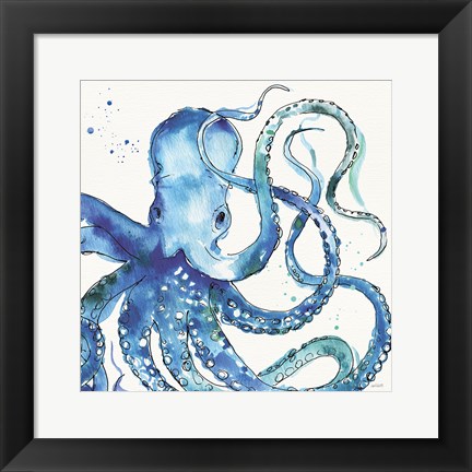 Framed Deep Sea VIII Print