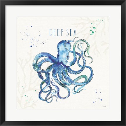 Framed Deep Sea II Print