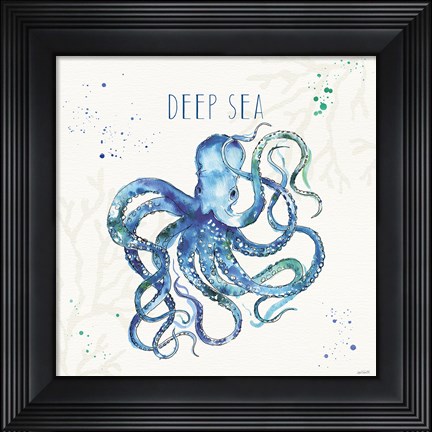 Framed Deep Sea II Print