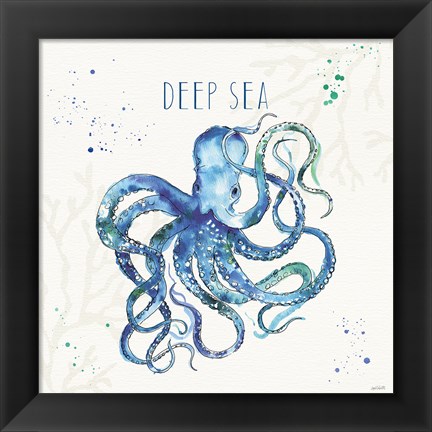 Framed Deep Sea II Print